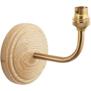 ENDON WOOD ARC WALL FITTING
