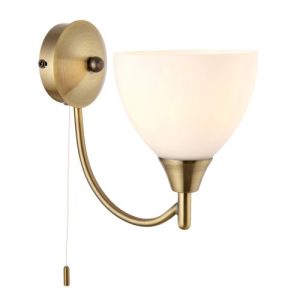 ENDON SINGLE ANTIQUE WALL LIGHT