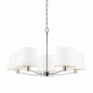 ENDON HARVEY 5LT PENDANT CLASSIC MODERN DESIGN