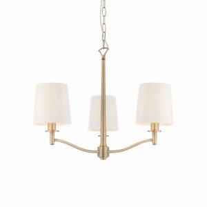 ENDON ORTONA 3LT PENDANT