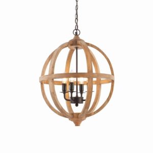 ENDON TOBA 4LT PENDANT