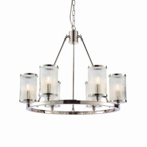 ENDON EASTON 6LT PENDANT