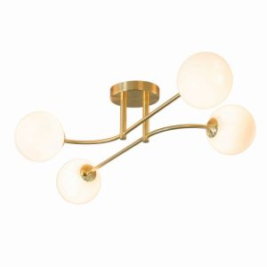 ENDON OTTO 4LT SEMI FLUSH