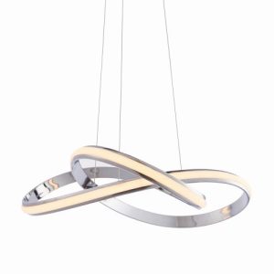 ENDON ARIA POLISHED CHROME PENDANT FITTING