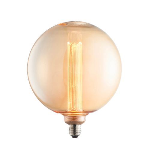 ENDON GLOBE E27 LED 200MM DIA 2.8W AMBER