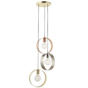 ENDON HOOP 3LT PENDANT