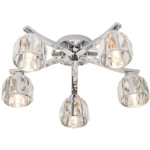 ENDON RIA 5LT SEMI FLUSH
