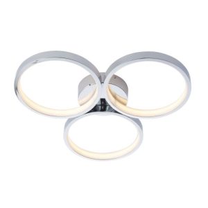 ENDON RADIUS 3LT SEMI FLUSH MODERN DESIGNER STYLE
