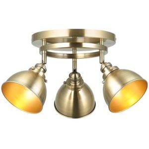 ENDON WYATT 3LT ROUND SPOTLIGHT