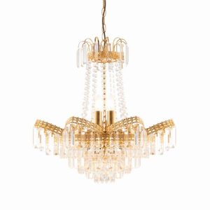 ENDON 96819-GO ADAGIO 9LT PENDANT 9 X 40W E14 CAND