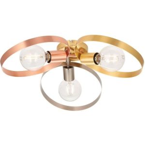 ENDON HOOP 3LT SEMI FLUSH