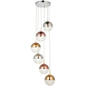 ENDON PALOMA 6LT PENDANT