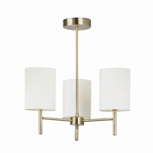 ENDON BRIO 3-LT SEMI FLUSH A/B