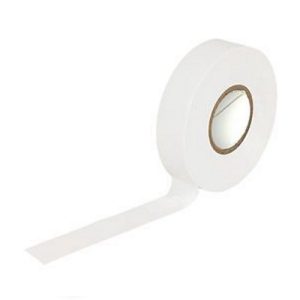 LYVIA 8MTS X 19MM PVC TAPE WHITE