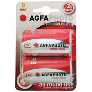 AGFA D R20 ZINC 2/CARD 6/BOX BATTERY
