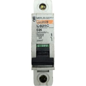 MERLIN GERIN C60HC 25647 C25 MCB