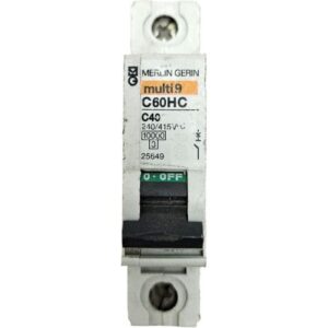 MERLIN GERIN C60HC 25649 C40 MCB