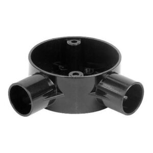 25MM 2WAY ANGLE BOX BLACK