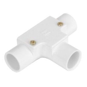 25MM INSPECTION TEE WHITE