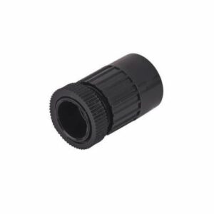 25MM MALE ADAPTOR BLACK