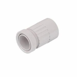 25MM MALE ADAPTOR WHITE