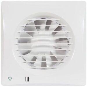 AIRFLOW 4IN HUMIDISTAT/TIMER IPX4 ZONE 2 AURA QUITE EXTRACT FAN (27 L/SEC-97M3H)