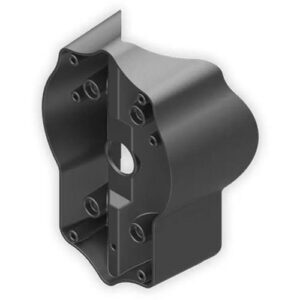 ANSELL LATINA WALL LANTERN CORNER BRACKET BLACK