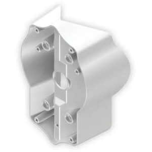 ANSELL LATINA WALL LANTERN CORNER BRACKET WHITE