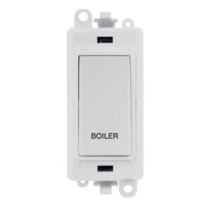 CLICK GRIDPRO POLAR WHITE 20A DP SWITCH MODULE BOILER (POLAR WHITE INS)