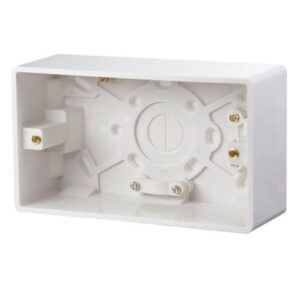 CLICK MODE PATTRESS BOXES 2-GANG 47MM PATTRESS BOX
