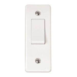 CLICK MODE SWITCH PLATES 1-GANG 2 WAY 10A ARCHITRAVE PLATE SWITCH