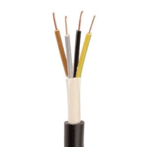 1.5MM 4-CORE BLACK NYY/ HI-TUFF (PER MTR) 385AA001