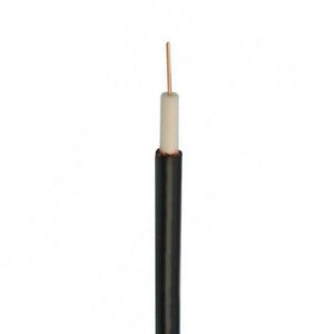 SATELITE CABLE BLACK (PER METRE)