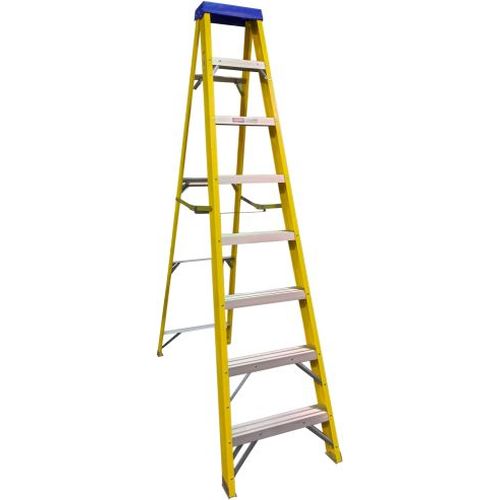 DELIGO 8-TREAD FIBREGLASS STEP LADDERS