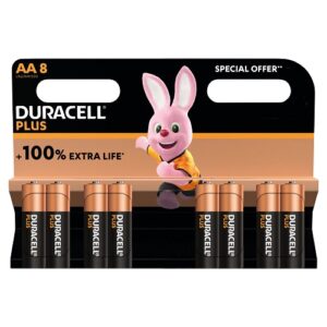 DURACELL AA PLUS POWER WITH POWER BOOST (8 PACK)