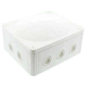 160 X 140 X 81 IP66 WHITE JUNCTION BOX (+ TERMS) 1LTR 250ML