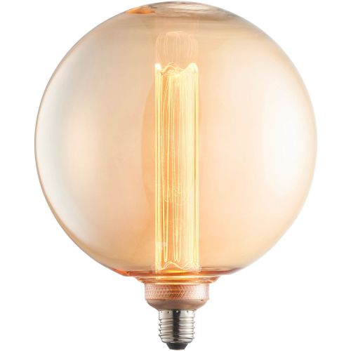 ENDON GLOBE E27 LED 200MM DIA 2.8W AMBER