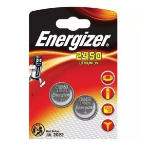 ENERGIZER CR2450 LITHIUM BATTERY (2PK)
