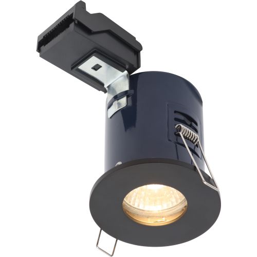 FORUM YATE FIXES IP65 FIRE RATED DOWNLIGHT IN MATT BLACK