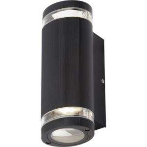 FORUM HELIX BLACK UP/DOWN WALL LIGHT