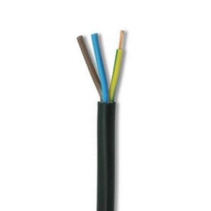1.0MM 3183Y ROUND 3C BLACK 50MTS (QRC7/C213)