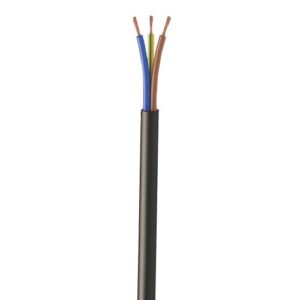 2.5MM 3184Y ROUND 4C BLACK 50MTS (QRC11)