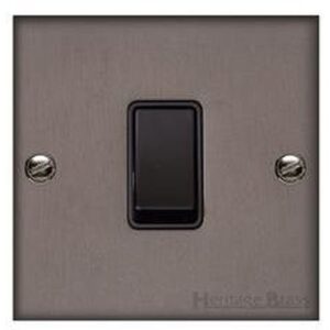 HERITAGE MATT BRONZE 1G 2W SWITCH