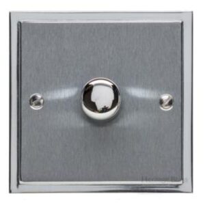 HERITAGE 1G LED DIMMER SATIN CHROME