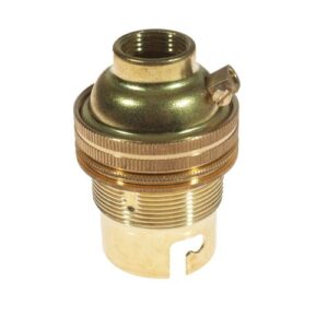 1/2" BC BRASS LAMPHOLDER