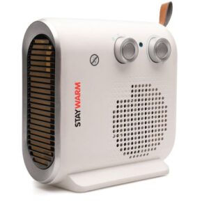 STAYWARM 2000W DELUXE UPRIGHT/FLATBED FAN HEATER