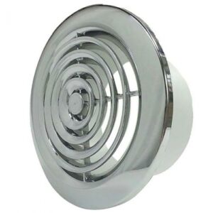 MANROSE 4IN CIRCULAR VENT POLISHED CHROME
