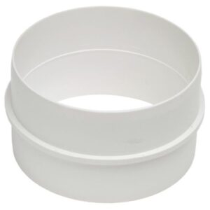 MANROSE 100MM ROUND PVC CONNECTOR