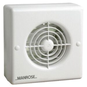 MANROSE 4"FAN + TIMER & SHORT SPIGOT