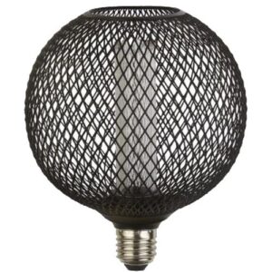 SEARCHLIGHT WIRE MESH EFFECT GLOBE LAMP - BLACK ME